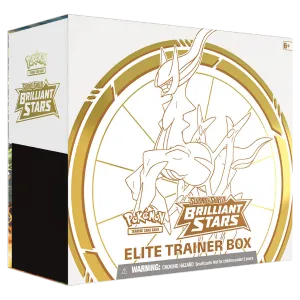 Pokemon TCG Sword and Shield Brilliant Stars Elite Trainer Box
